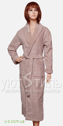 Бамбуковий жіночий халат без капюшона BE8007