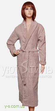 Бамбуковий жіночий халат без капюшона BE8007
