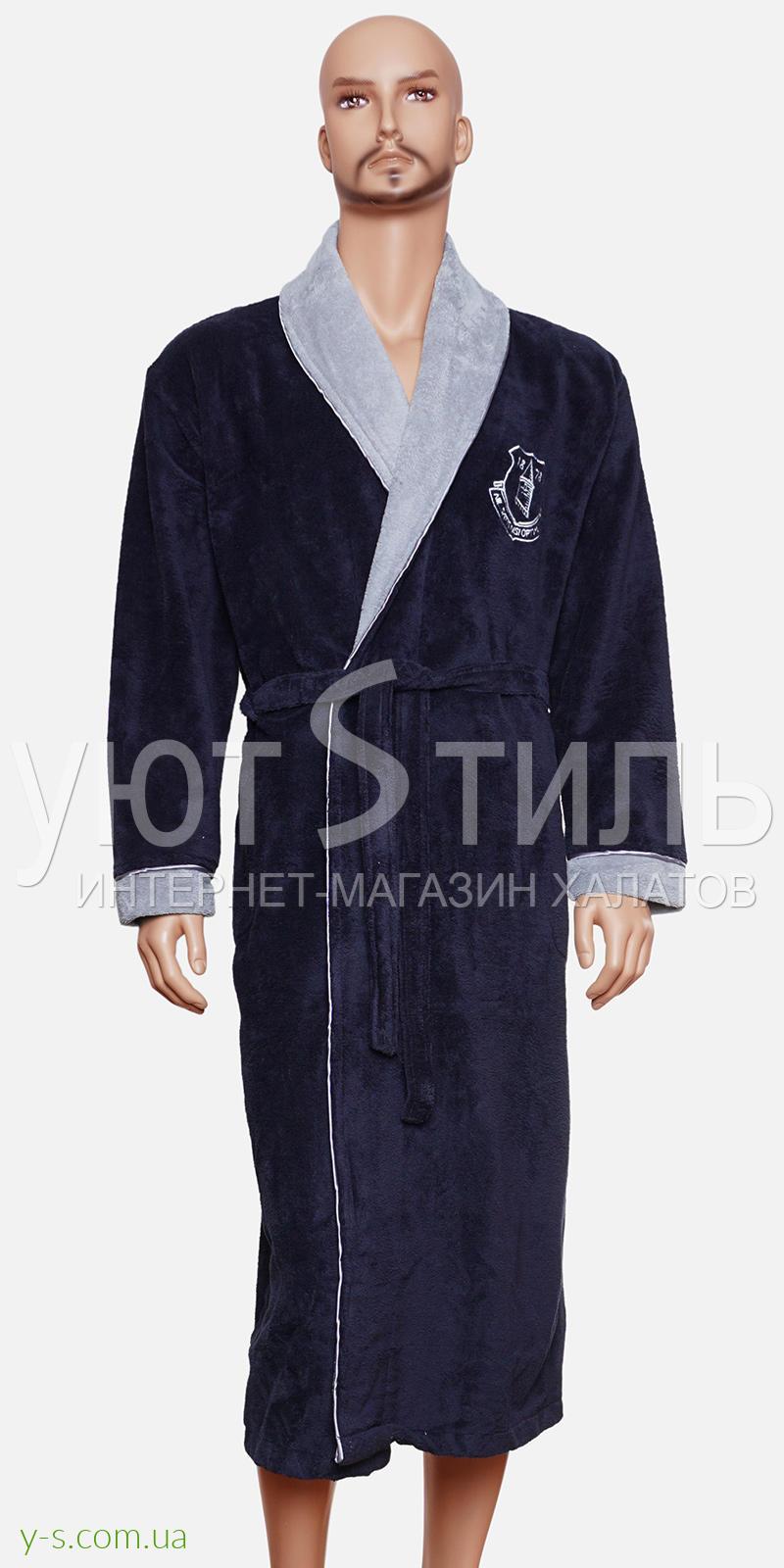 Чоловічий бамбуковий халат без капюшона BE9037