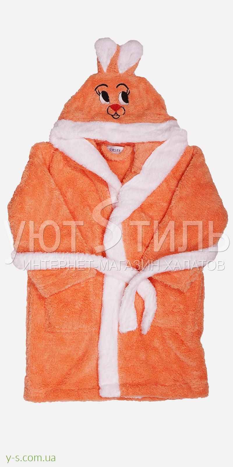 Пушистый халат для ребенка GN1145